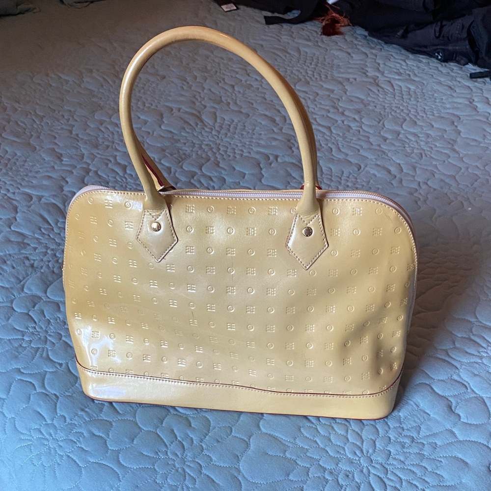 Arcadia Buttercup Yellow Bag w/dusty